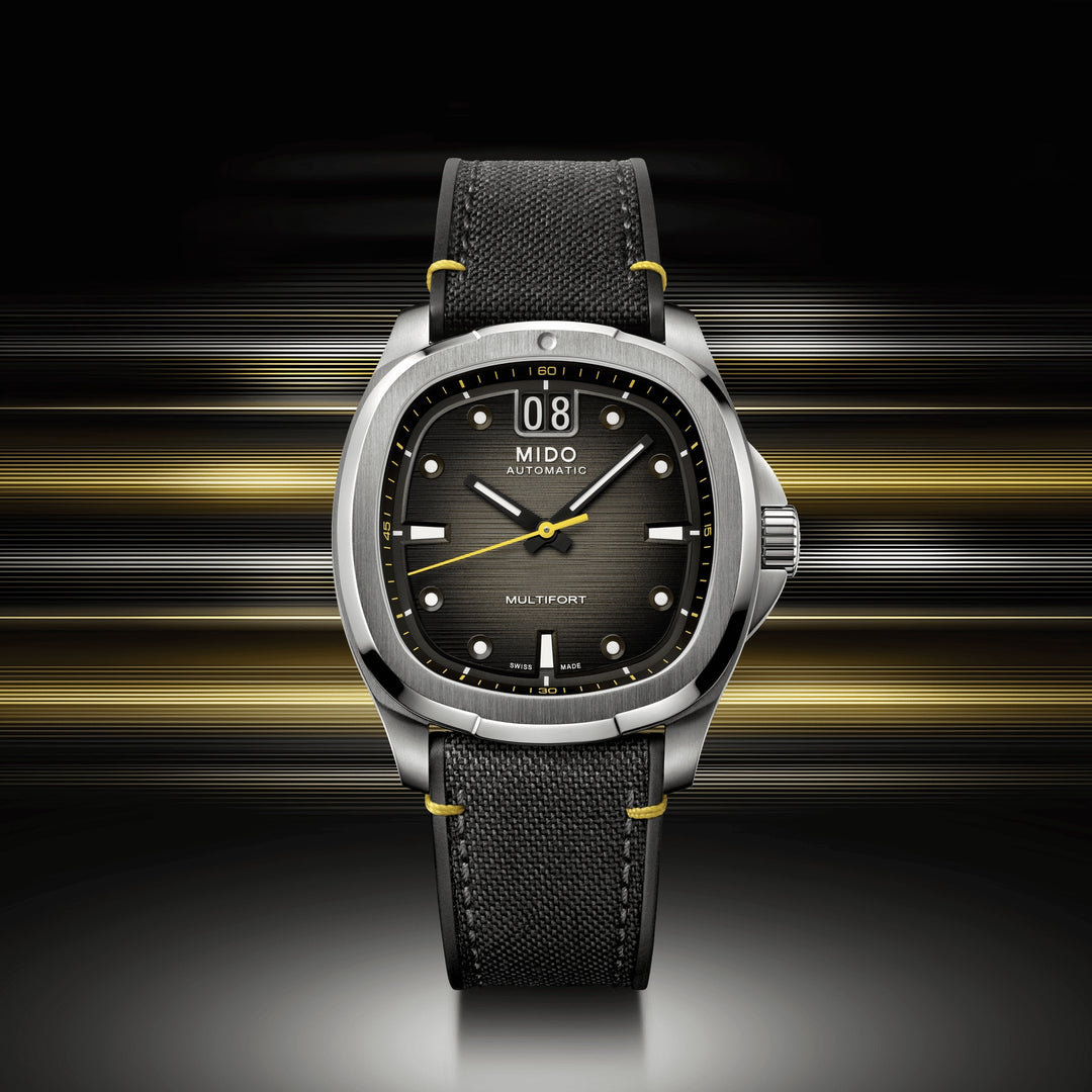 MIDO Multifort TV Big Date 39.2 mm x 40mm M049.526.17.081.01 amb