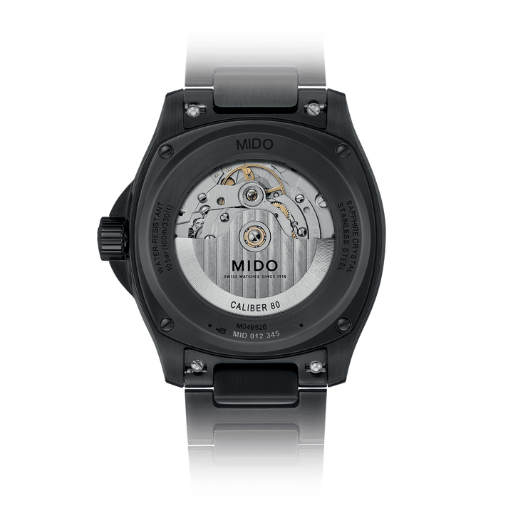 MIDO Multifort TV Big Date 39.2 mm x 40mm M049.526.33.081.00 Open Case