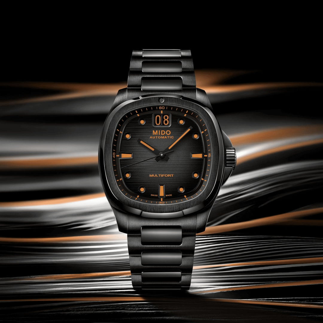 MIDO Multifort TV Big Date 39.2 mm x 40mm M049.526.33.081.00 amb 2