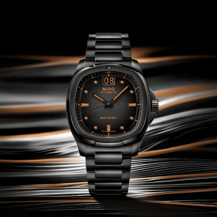 MIDO Multifort TV Big Date 39.2 mm x 40mm M049.526.33.081.00 amb 2