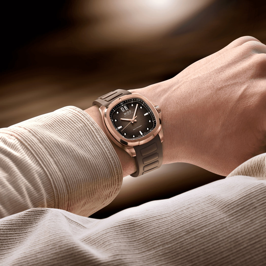 MIDO Multifort TV Big Date 39.2 mm x 40mm M049.526.37.291.00 Wrist