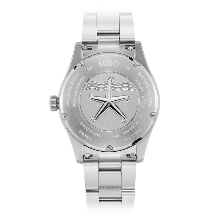 MIDO Ocean Star 39 mm M026.907.21.021.00 solid case back