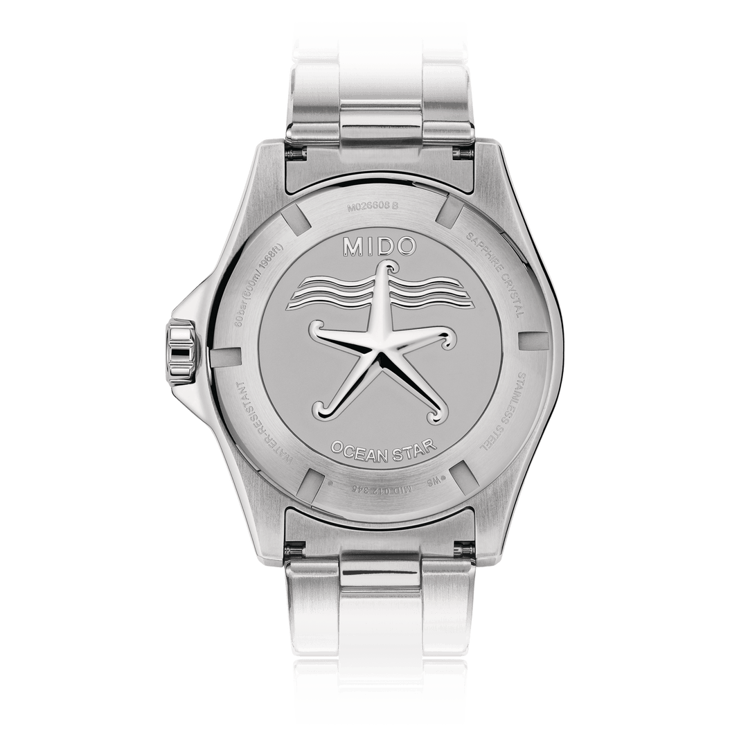 MIDO Ocean Star 600 Chronometer M026.608.11.041.01 Solid Case back