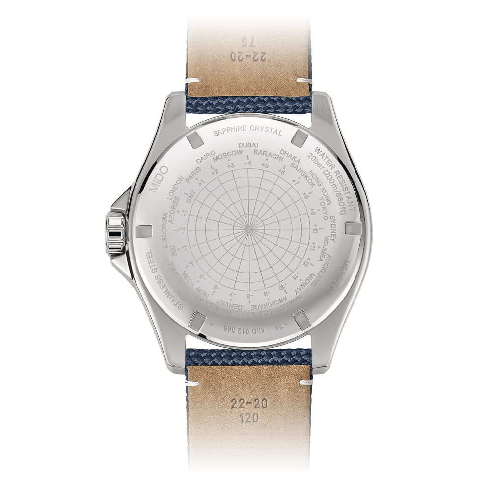 MIDO Ocean Star GMT 44 mm M026.629.17.051.00 SOlid Case back