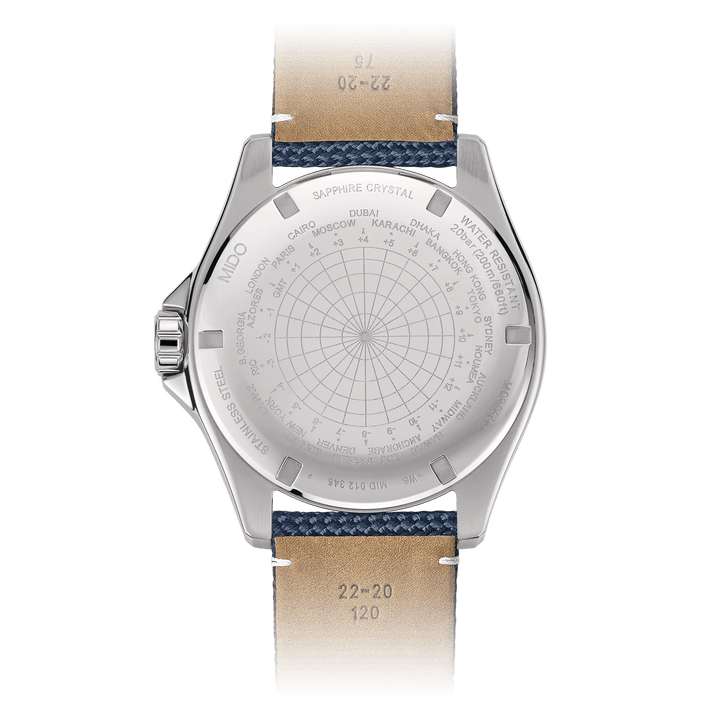 MIDO Ocean Star GMT 44 mm M026.629.17.051.00 SOlid Case back