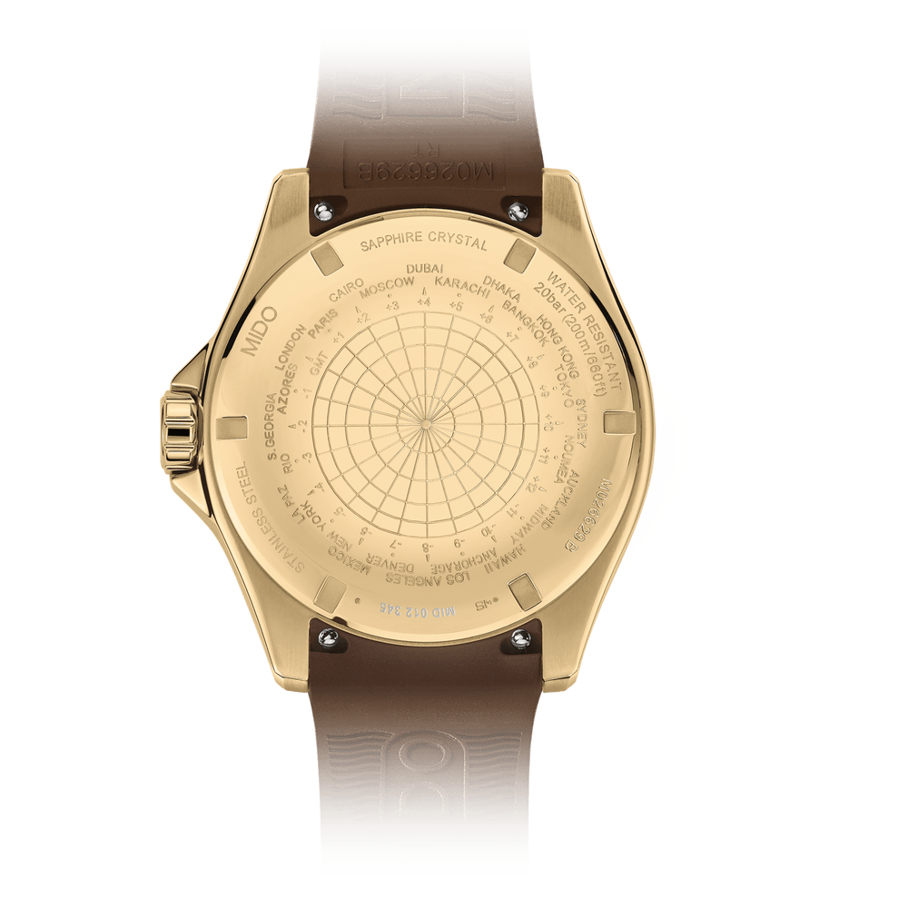 MIDO Ocean Star GMT 44 mm M026.629.37.291.00 solid case back