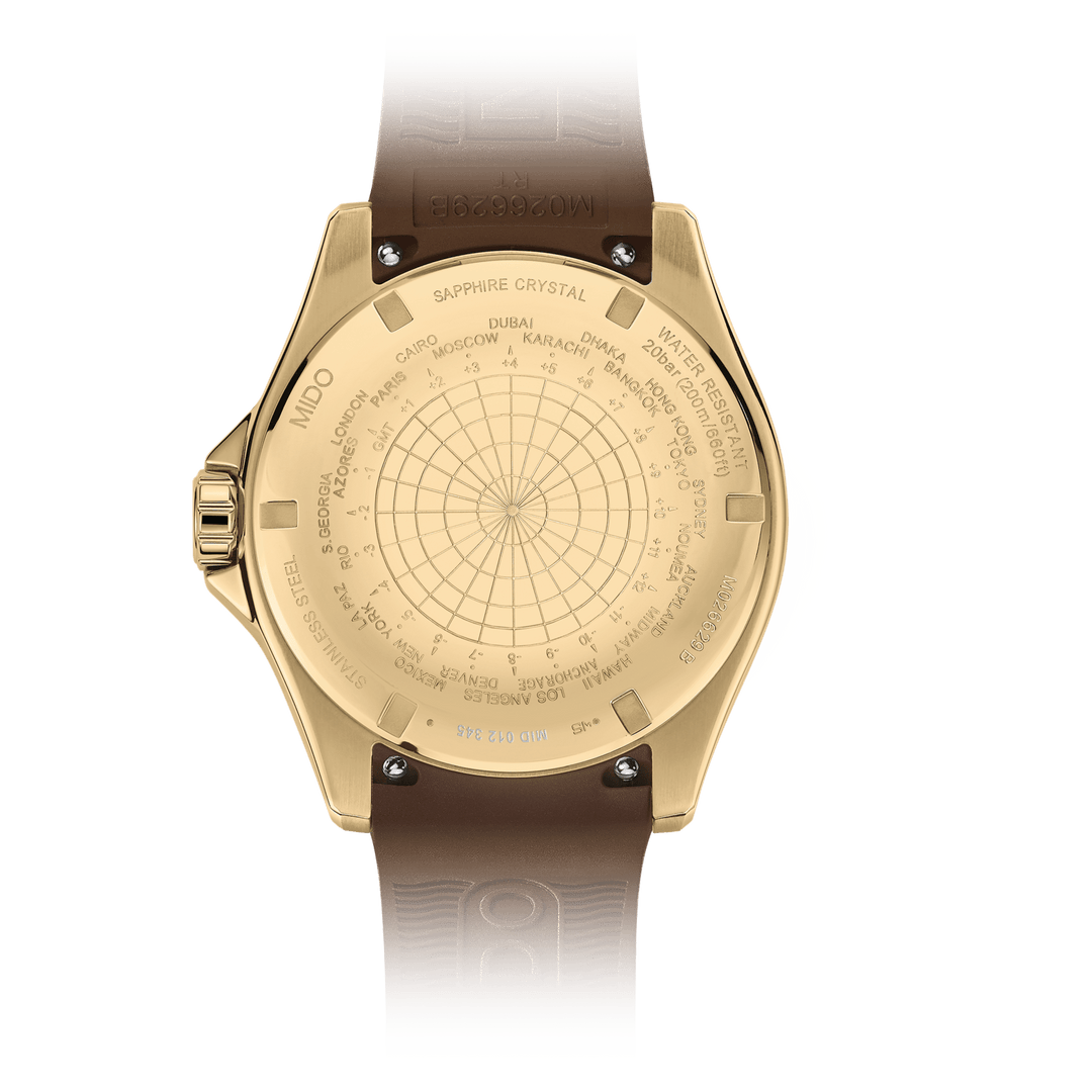 MIDO Ocean Star GMT 44 mm M026.629.37.291.00 solid case back