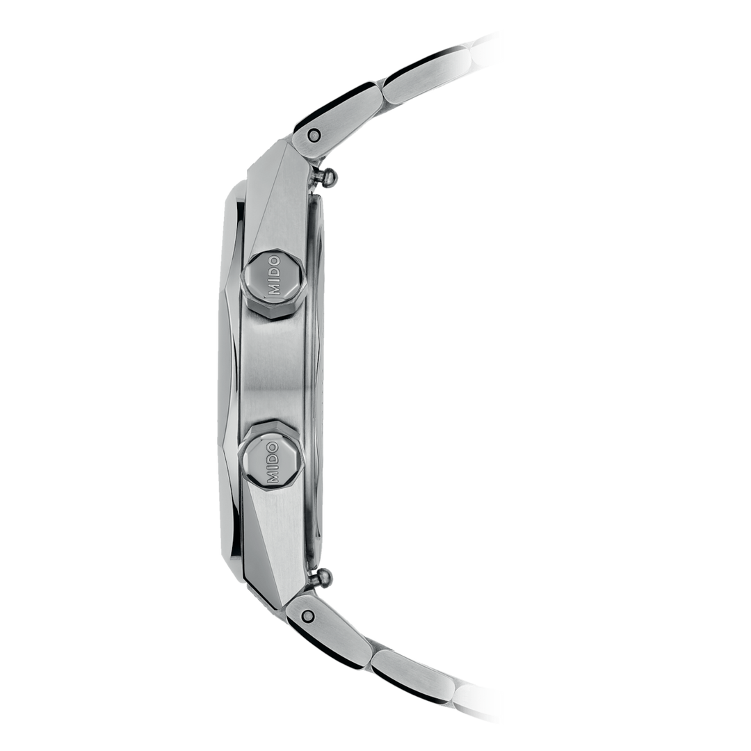 Mido Multifort 8 Two Crowns 38.4 x 40 mm M047.507.11.081.00 profil