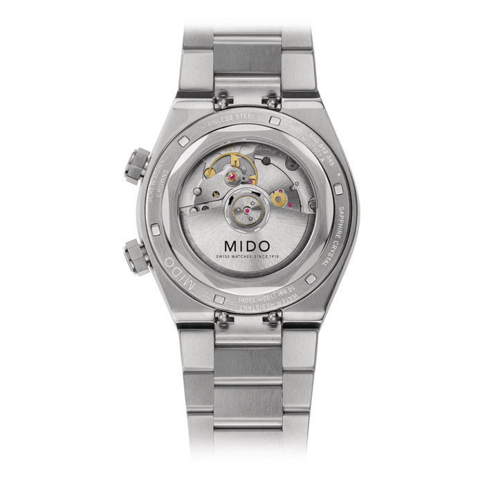 Mido Multifort 8 Two Crowns 38.4 x 40 mm M047.507.11.081.00 Open Case