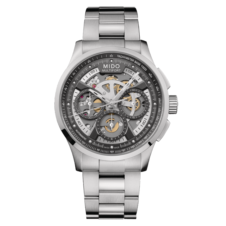 Mido Multifort Skeleton Chronograph 43 mm M038.662.11.060.00