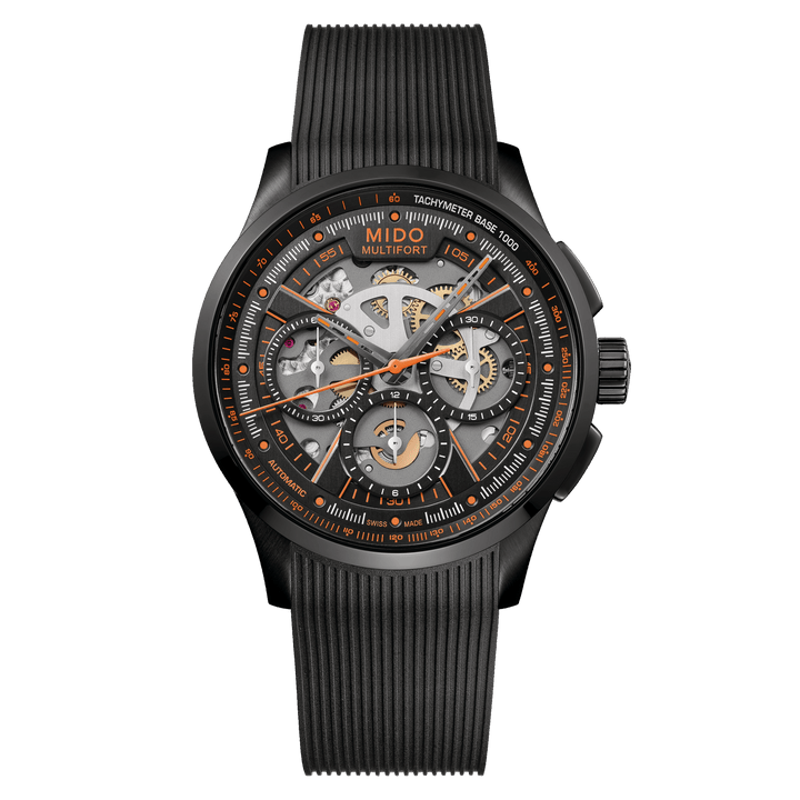 Mido Multifort Skeleton Chronograph 43 mm M038.662.37.050.00