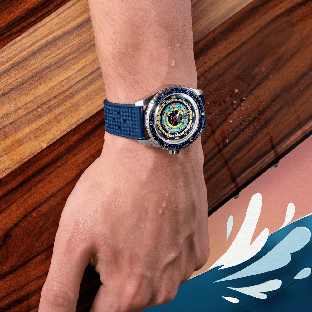 Mido Ocean Star Decompression Worldtimer GMT 40.5 mm M026.829.17.041.00 Wrist