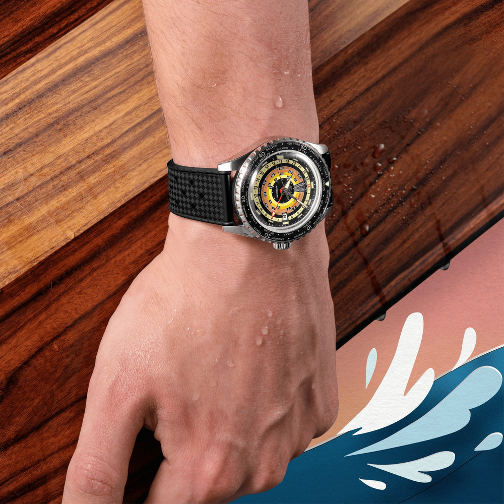 Mido Ocean Star Decompression Worldtimer GMT 40.5 mm M026.829.17.051.00 Wrist
