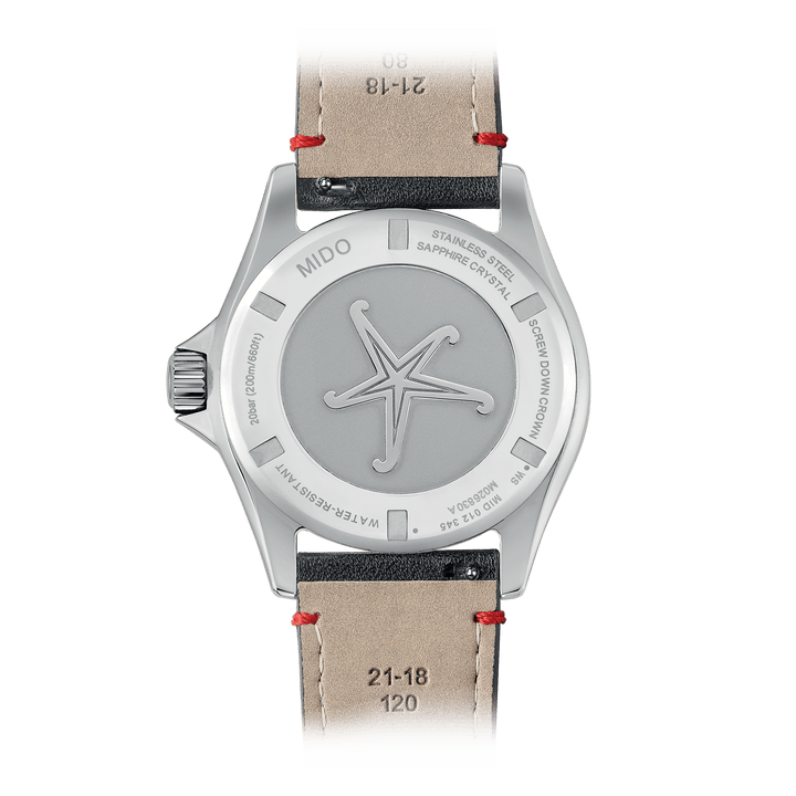 Mido Ocean Star Worldtimer 40.5 mm M026.830.16.030.00 Solid Case Back