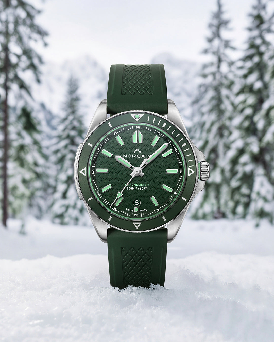 NORQAIN Adventure 40mm Green N1300.08S02.E01.R01