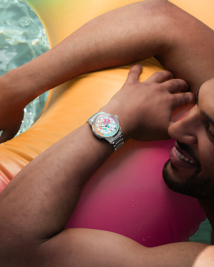 NORQAIN Freedom GMT Enjoy Life "Holiday" Limited Edition N2100.22S02.W01.S01