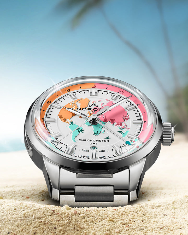 NORQAIN Freedom GMT Enjoy Life "Holiday" Limited Edition N2100.22S02.W01.S01