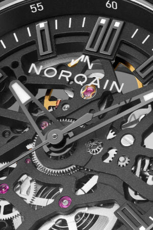 NORQAIN Wild ONE Skeleton 42mm Grey N3000.07Q42.B18.R01