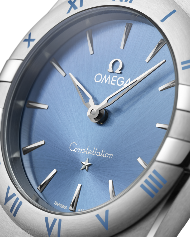 OMEGA Constellation 28 mm 131.10.28.60.03.001 blue dial