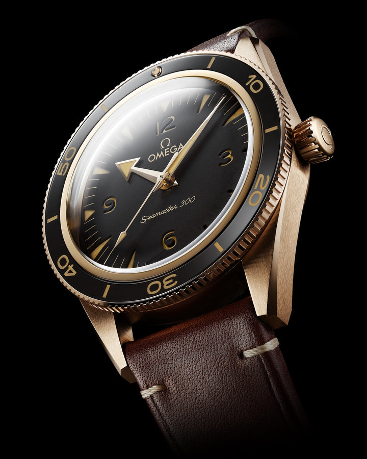 OMEGA Seamaster 300 41 mm 234.92.41.21.10.001 dial detail