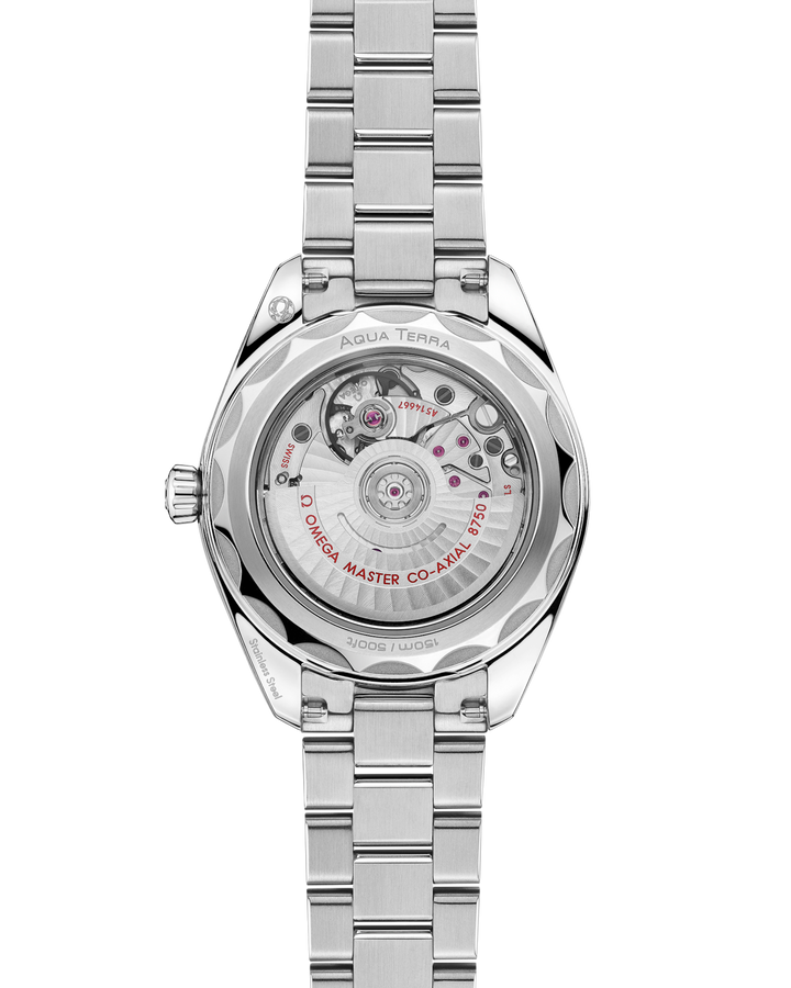 OMEGA Seamaster Aqua Terra 150M 30 mm 220.10.30.20.01.001 open case back