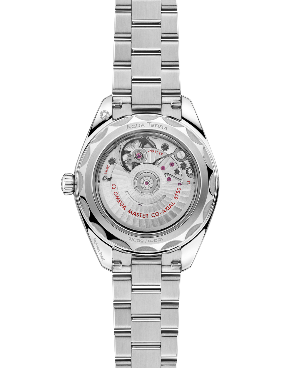 OMEGA Seamaster Aqua Terra 150M 30 mm 220.10.30.20.03.001 Open case back