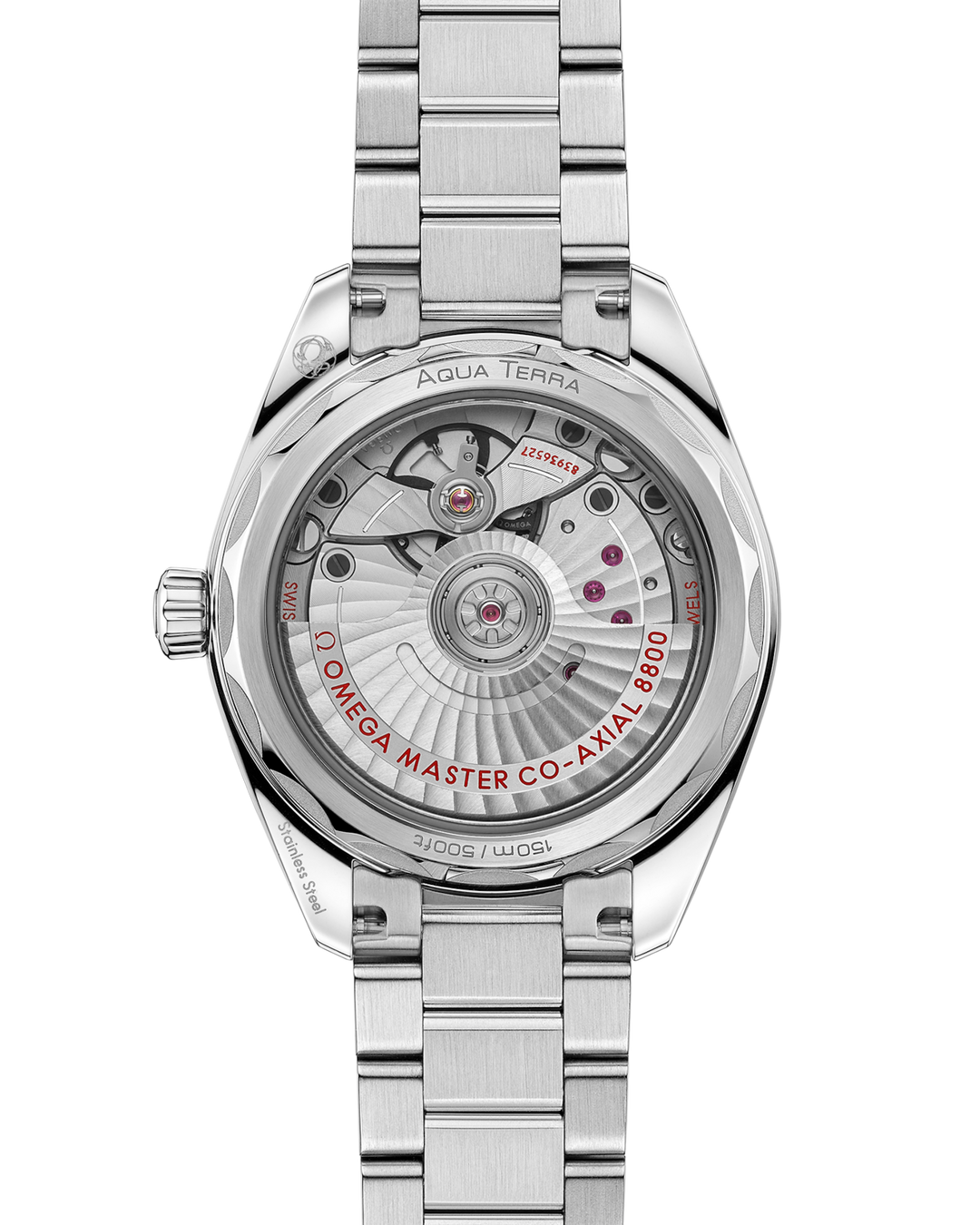 OMEGA Seamaster Aqua Terra 150M 34 mm 220.10.34.20.03.002 open case back