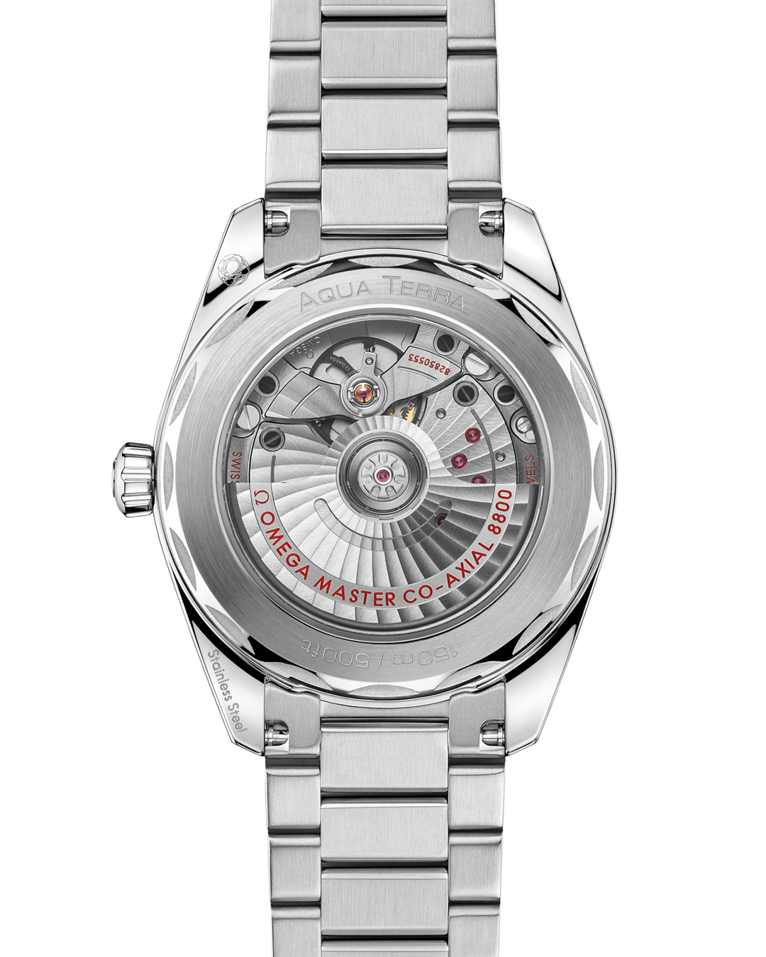 OMEGA Seamaster Aqua Terra 150M 38 mm 220.10.38.20.03.005 open case back