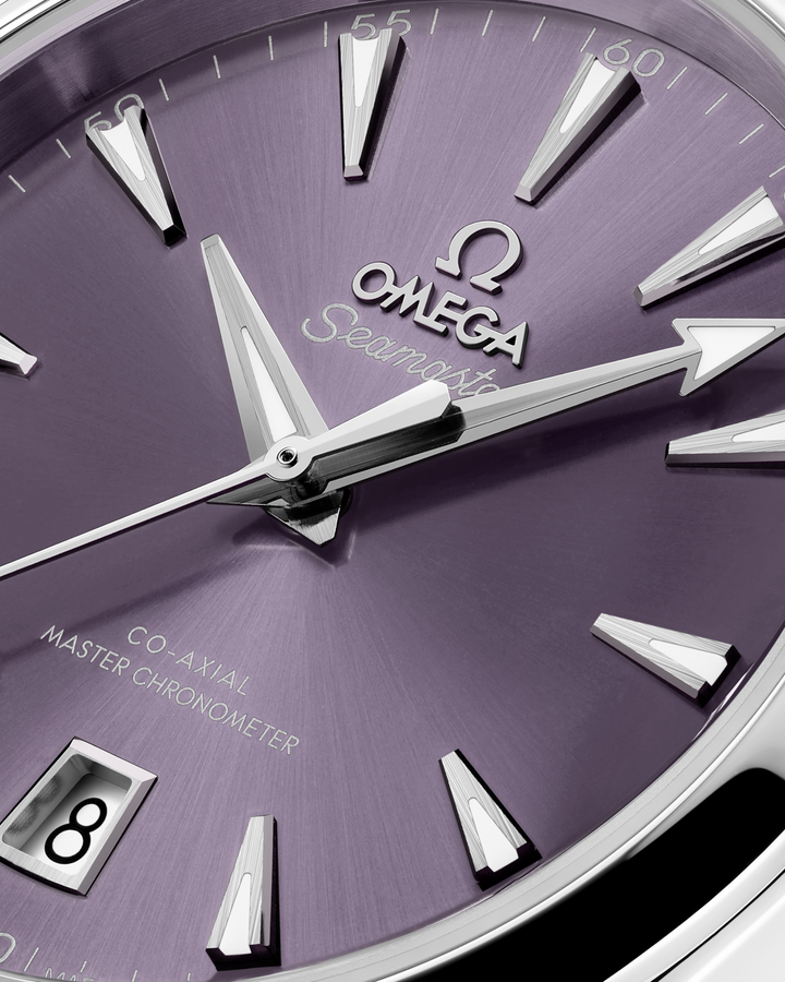OMEGA Seamaster Aqua Terra 150M 38 mm 220.10.38.20.10.004 dial detail