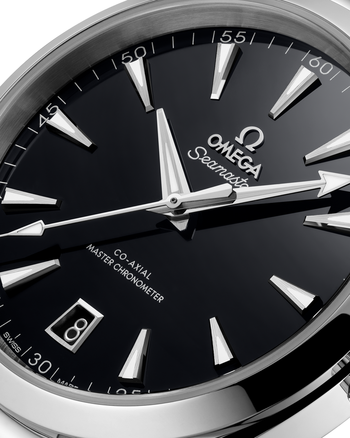 OMEGA Seamaster Aqua Terra 150M 41 mm 220.10.41.21.01.002 dial detail