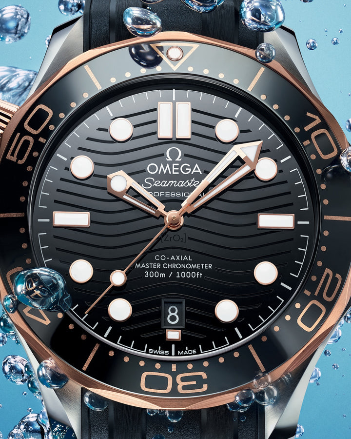 OMEGA Seamaster Diver 300M 42 mm 210.22.42.20.01.002 dial