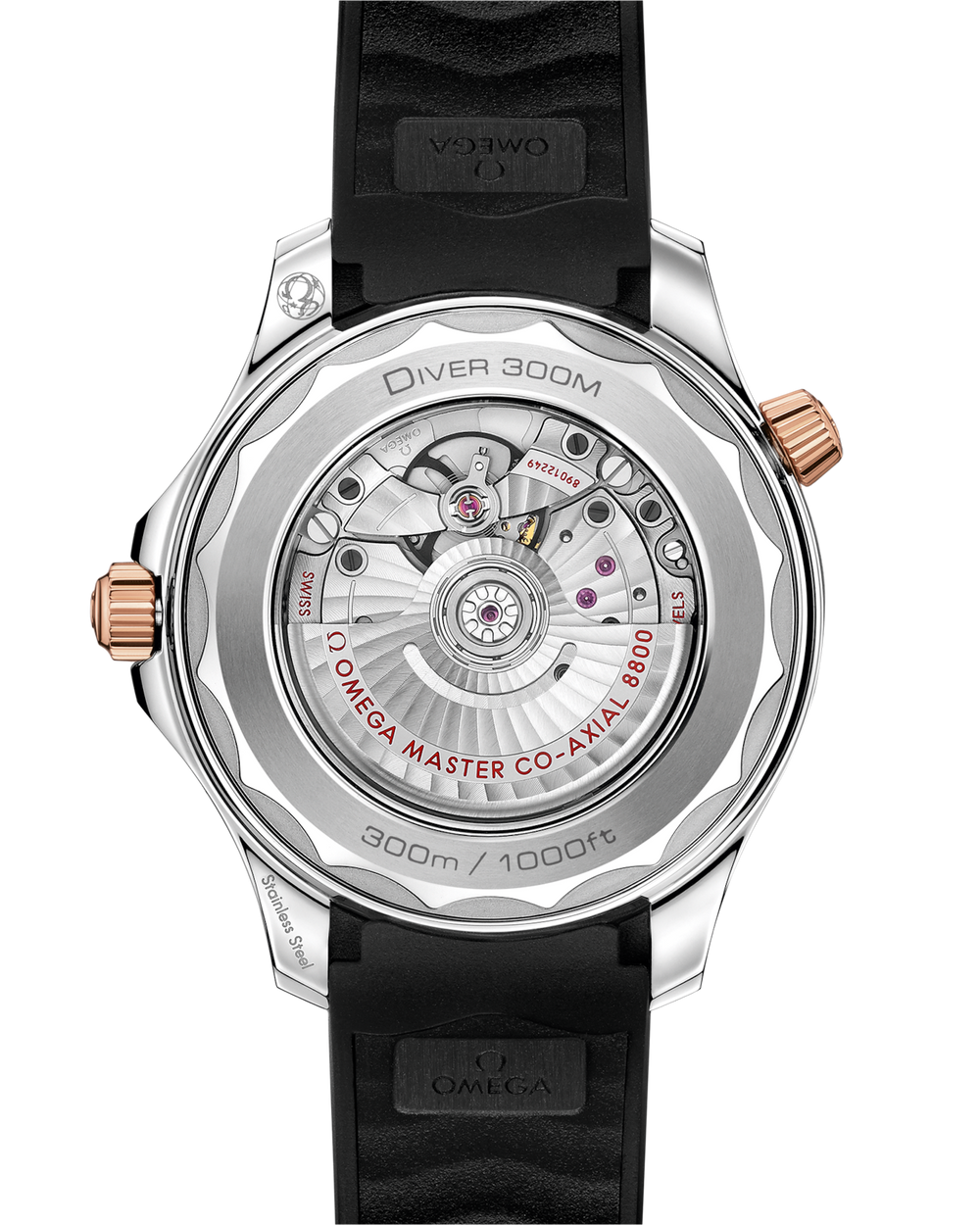 OMEGA Seamaster Diver 300M 42 mm 210.22.42.20.01.002 open case back