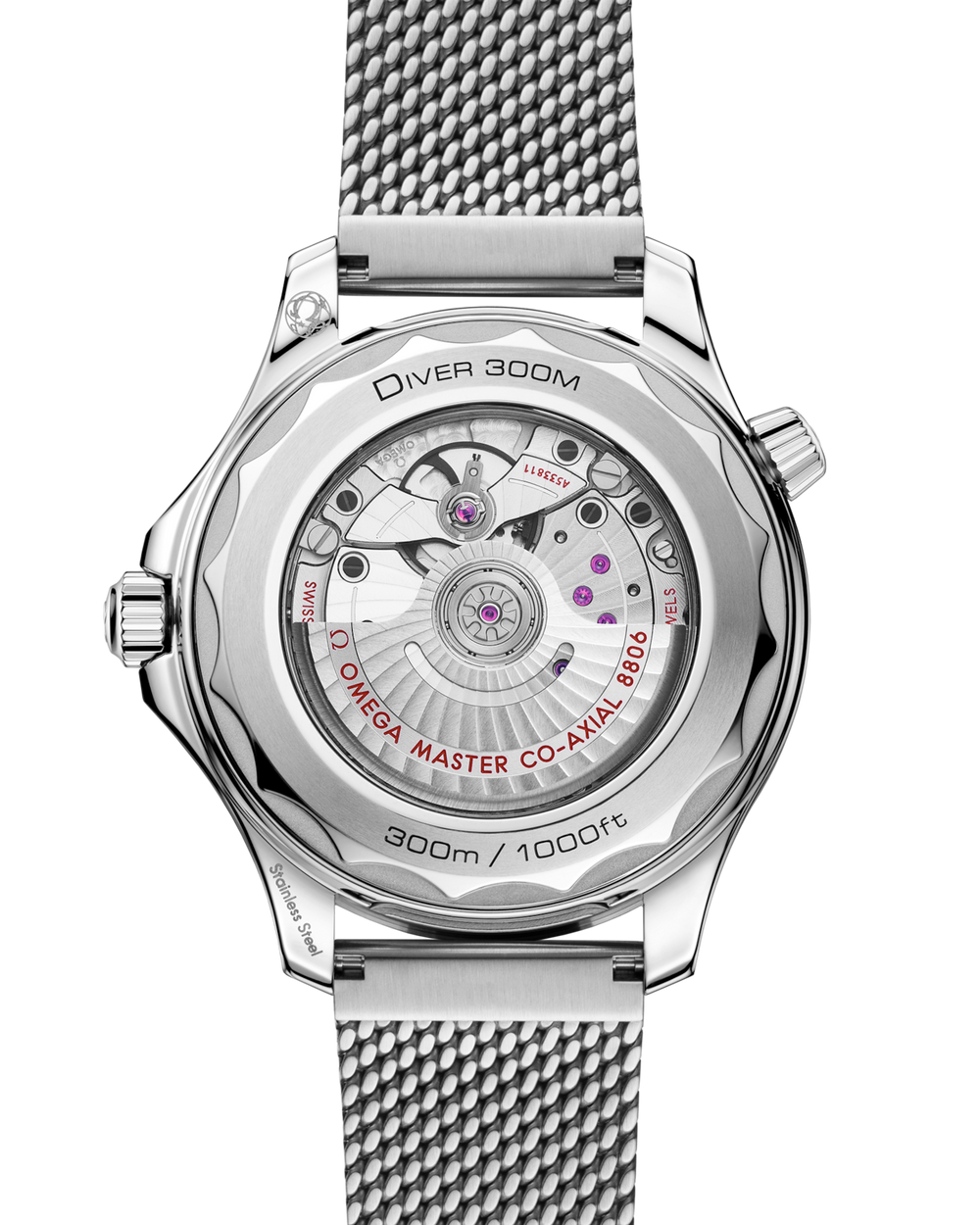 OMEGA Seamaster Diver 300M 42 mm 210.30.42.20.06.002 open case back