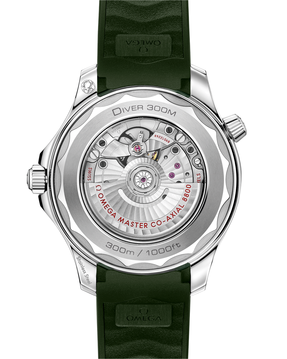 OMEGA Seamaster Diver 300M 42 mm 210.32.42.20.10.001 open case ack