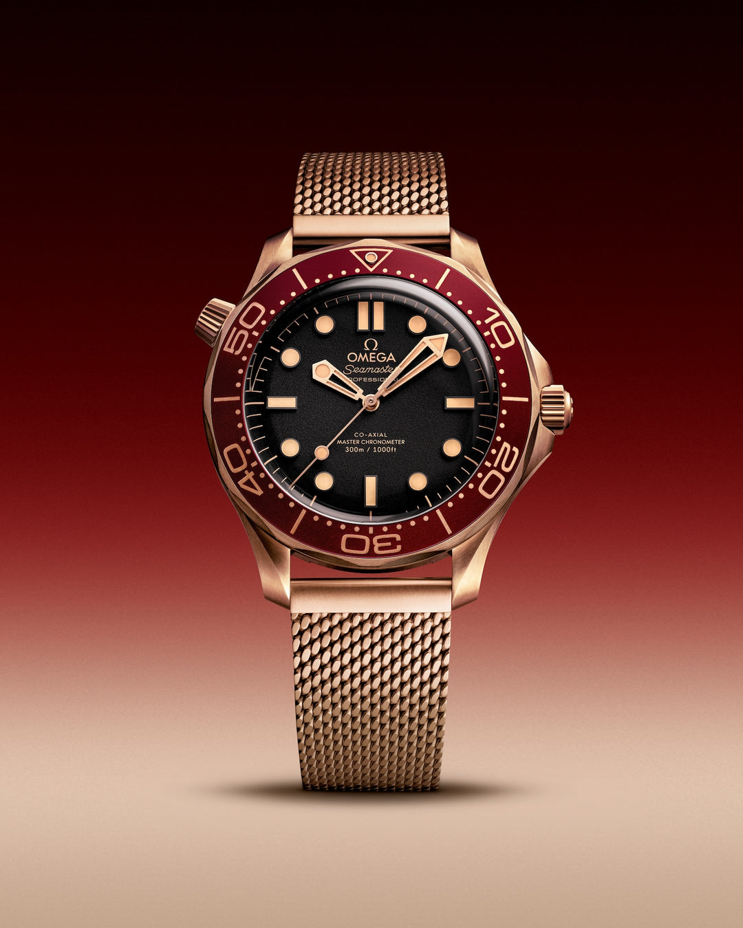 OMEGA Seamaster Diver 300M 42 mm, Bronze gold on Bronze Gold 210.90.42.20.01.003 amb