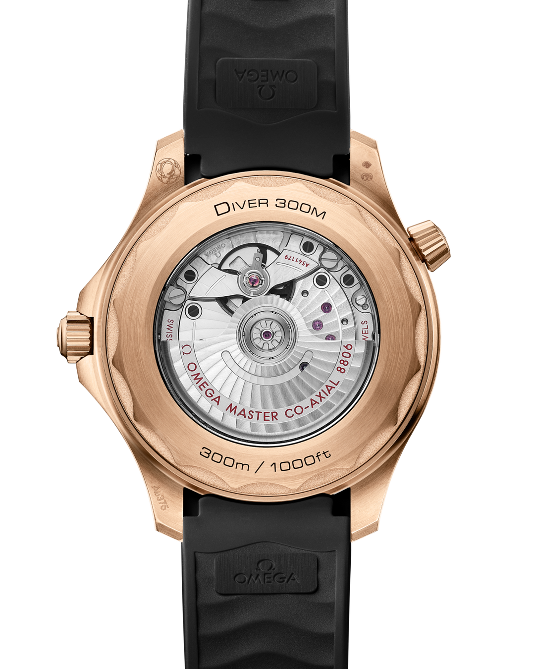 OMEGA Seamaster Diver 300M 42 mm Rubber Strap 210.92.42.20.01.003.2