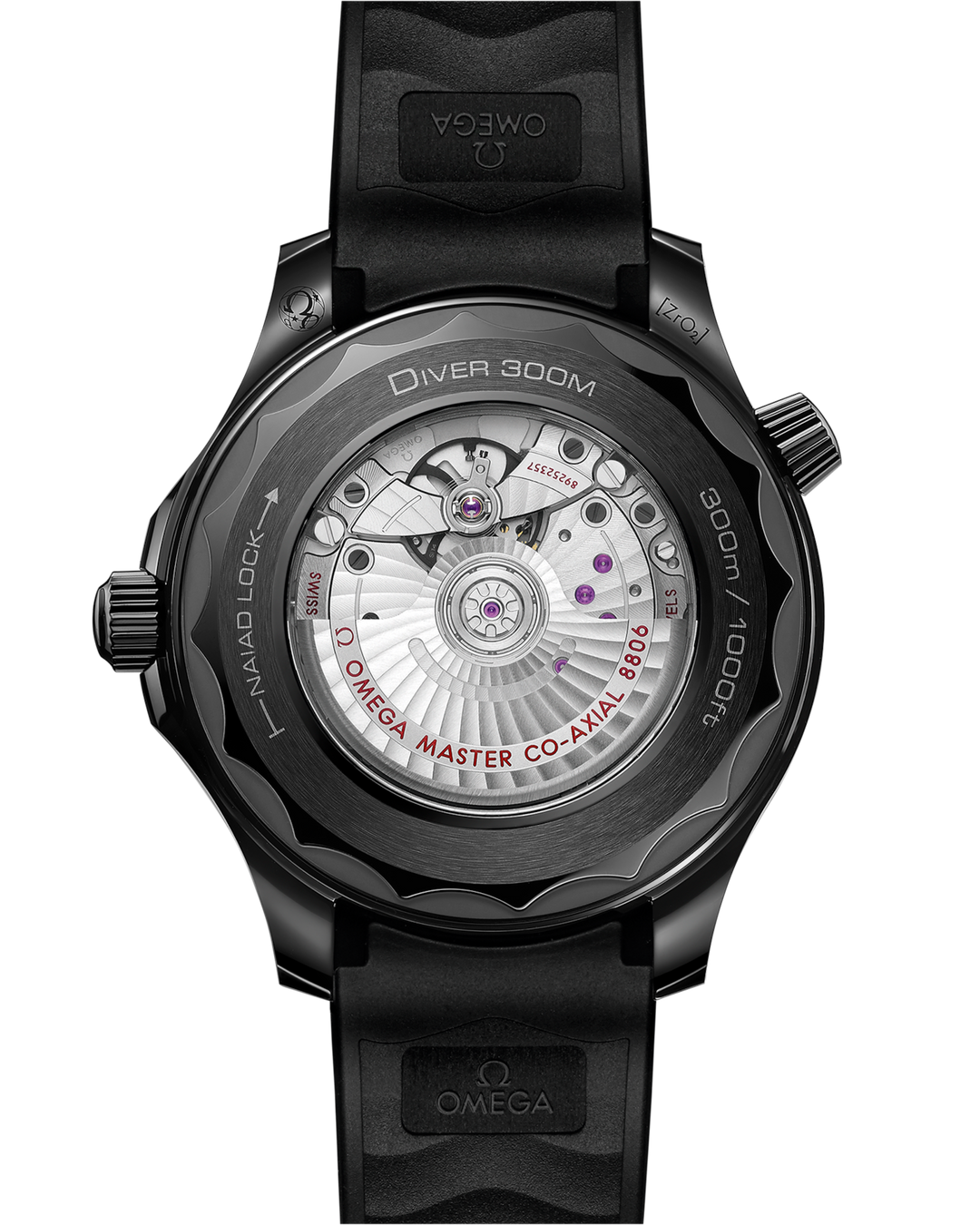 OMEGA Seamaster Diver 300M 43.5 mm 210.92.44.20.01.003 open case back