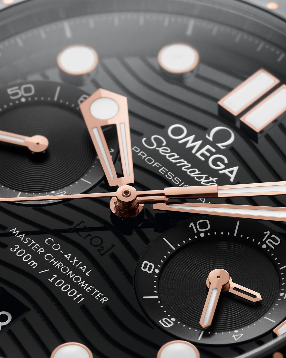 OMEGA Seamaster Diver 300M 44 mm 210.22.44.51.01.001 dial
