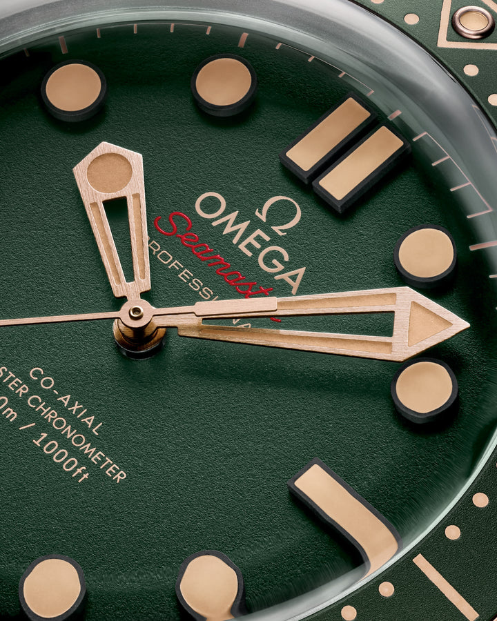 OMEGA Seamaster Diver 300M Titanium 42 mm 210.92.42.20.10.001 green dial