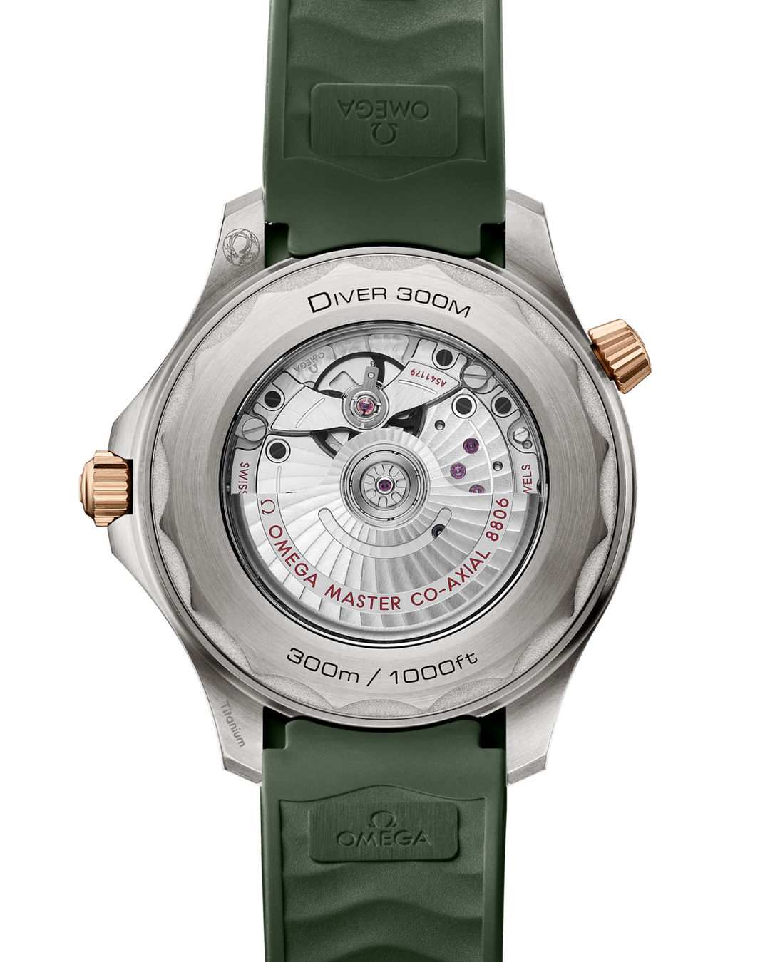 OMEGA Seamaster Diver 300M Titanium 42 mm 210.92.42.20.10.001 open case