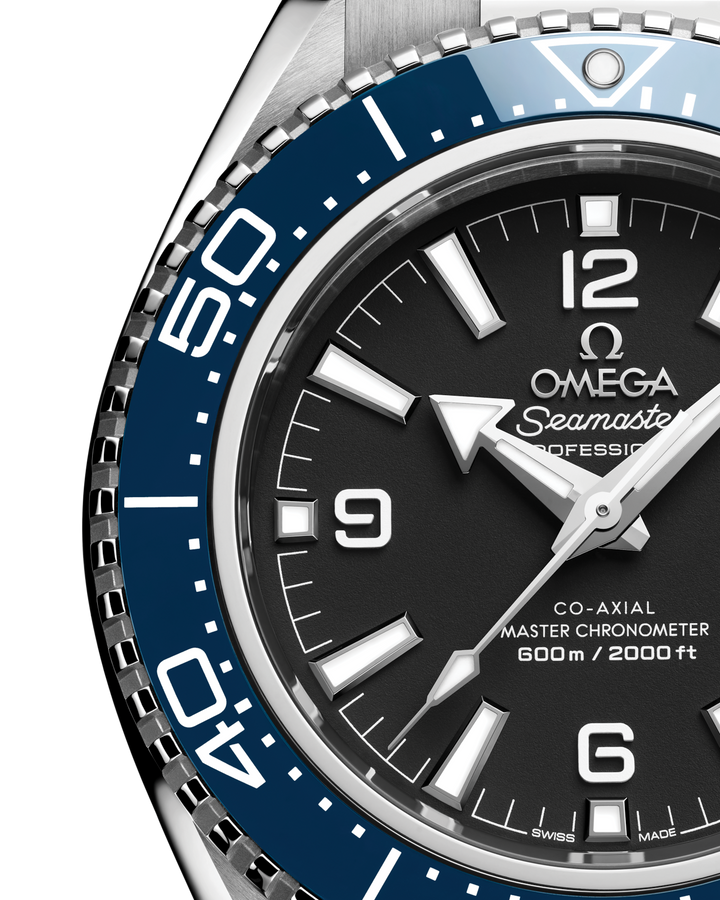 OMEGA Seamaster Planet Ocean 600M 42 mm 217.30.42.21.01.002 dial detail