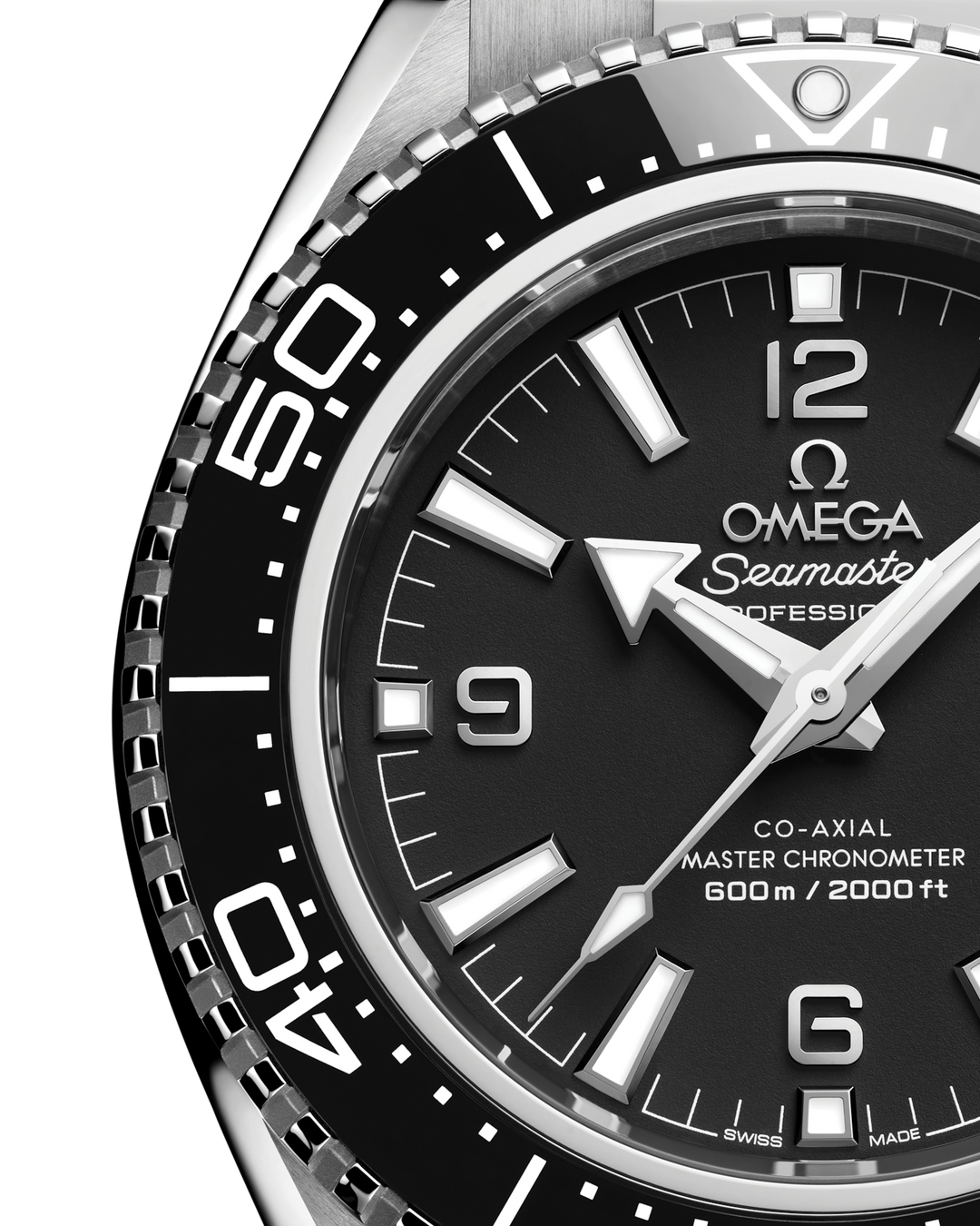 OMEGA Seamaster Planet Ocean 600M 42 mm 217.32.42.21.01.001 dial detail