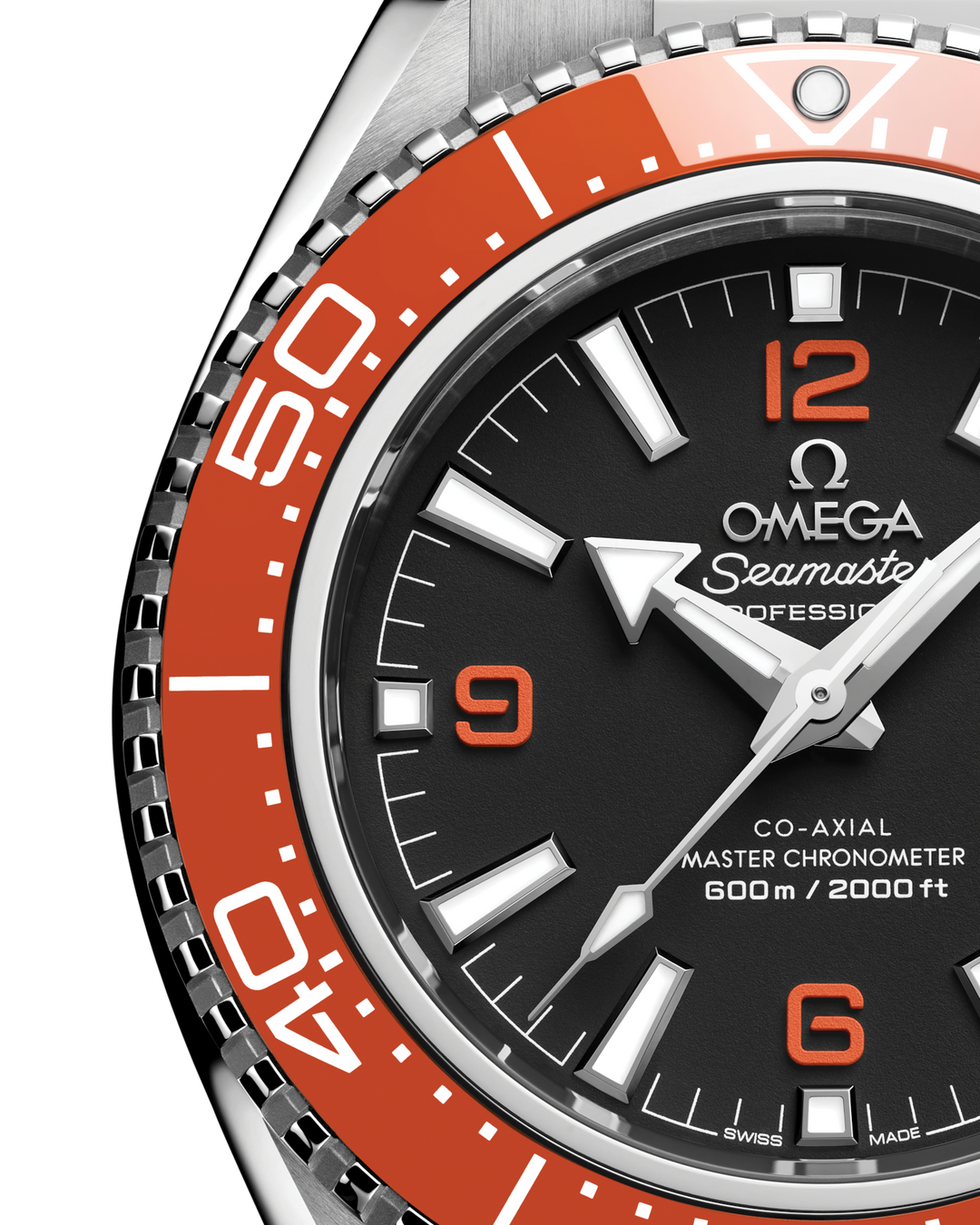 OMEGA Seamaster Planet Ocean 600M 42 mm 217.32.42.21.01.004 dial detail