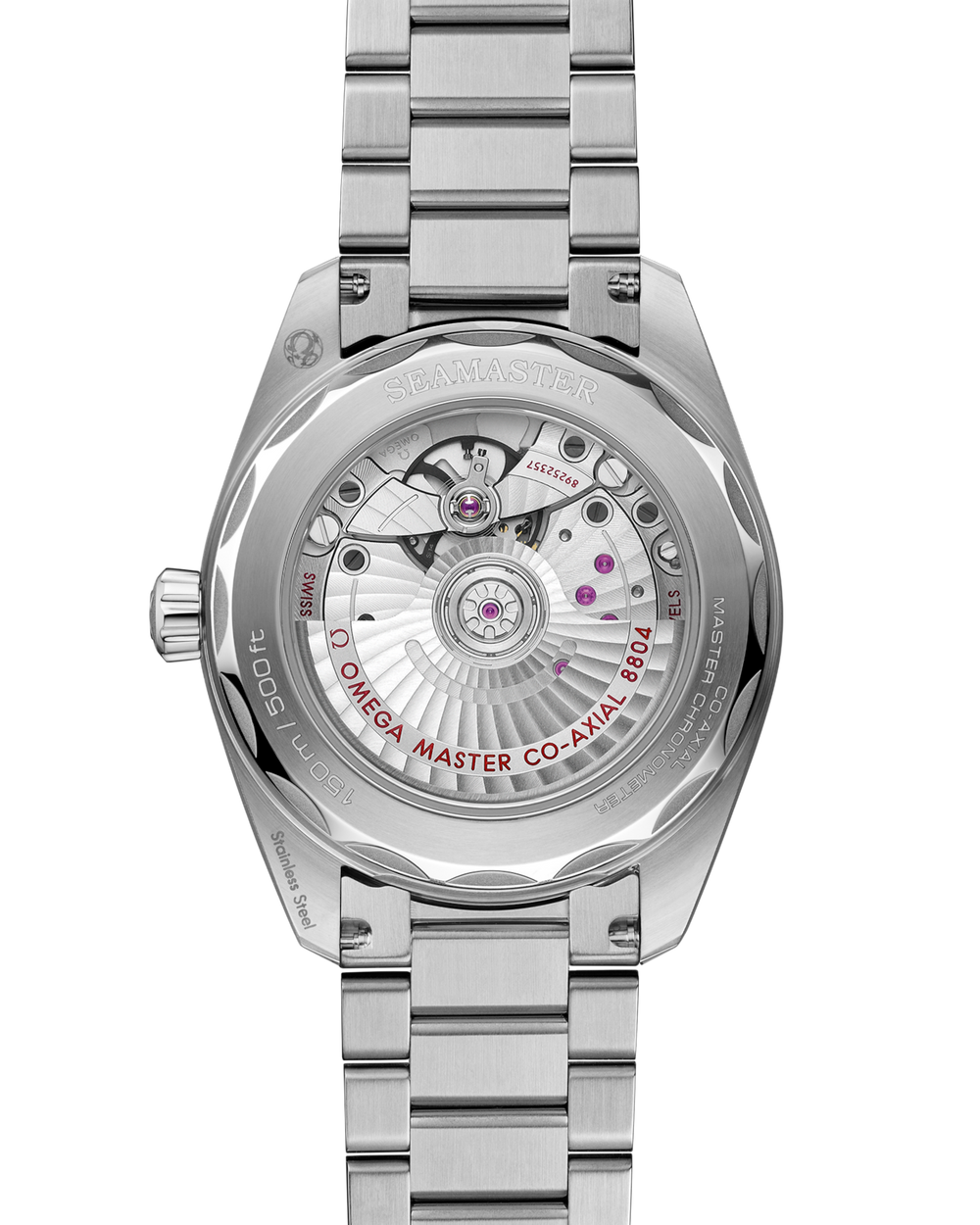 OMEGA Seamaster Railmaster 38 mm 235.10.38.20.13.001 oepn case back