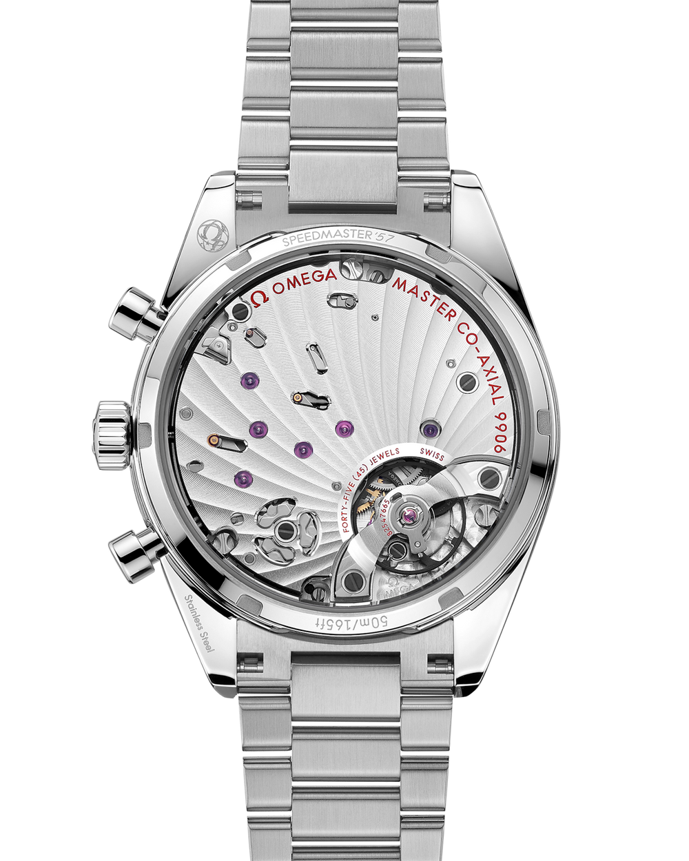 OMEGA Speedmaster '57 40.5 mm 332.10.41.51.01.001 open case back