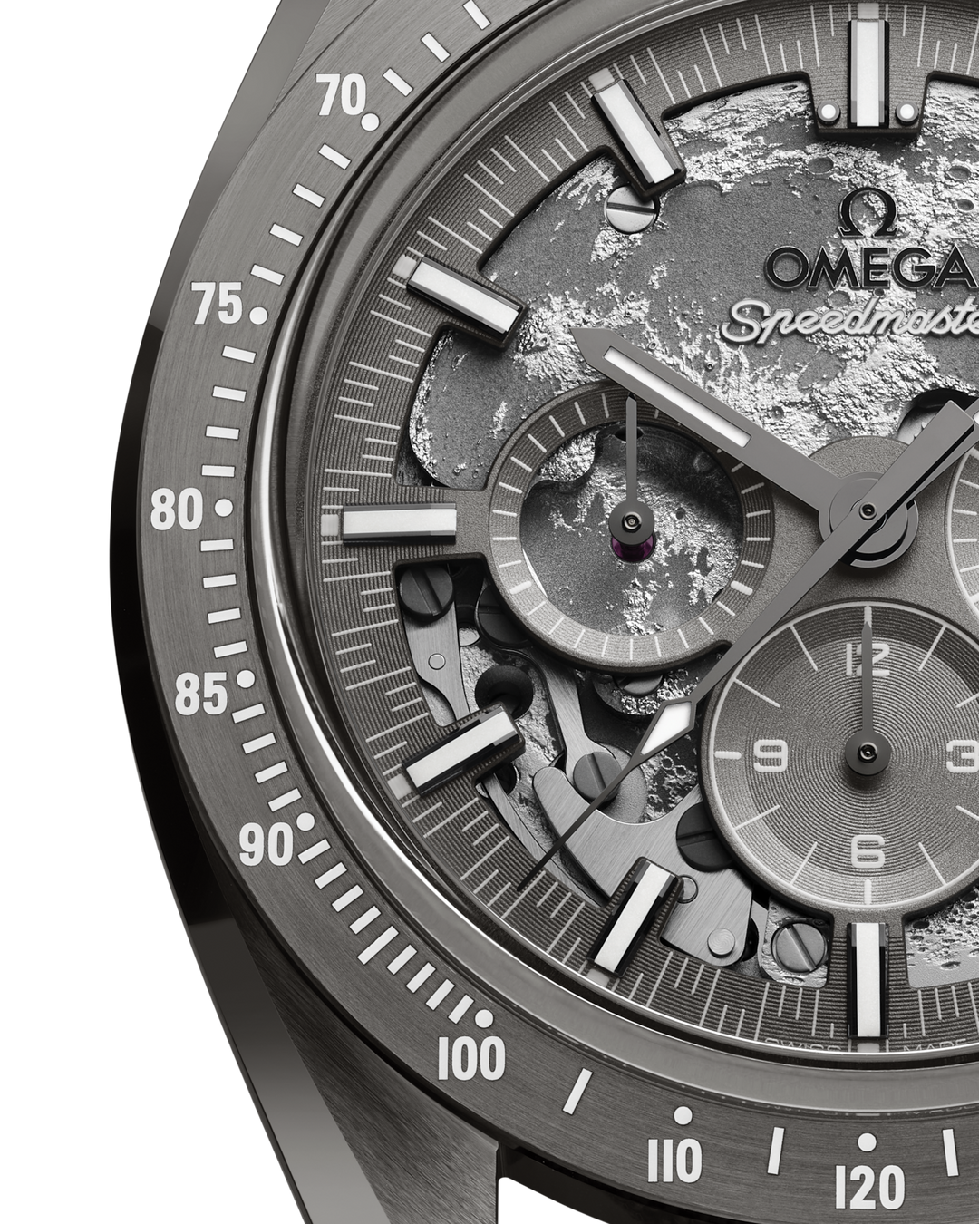 OMEGA Speedmaster Dark Side of the Moon  44.25 mm 310.92.44.50.06.001 dial