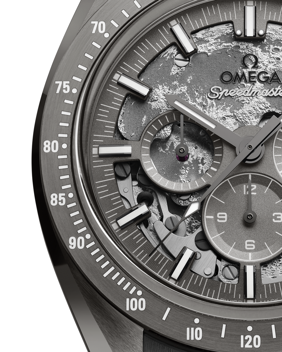 OMEGA Speedmaster Dark Side of the Moon  44.25 mm  310.92.44.50.06.002 dial