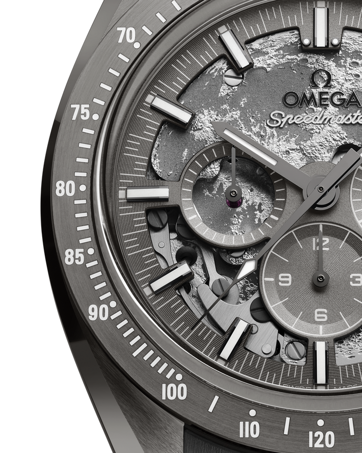 OMEGA Speedmaster Dark Side of the Moon  44.25 mm  310.92.44.50.06.002 dial