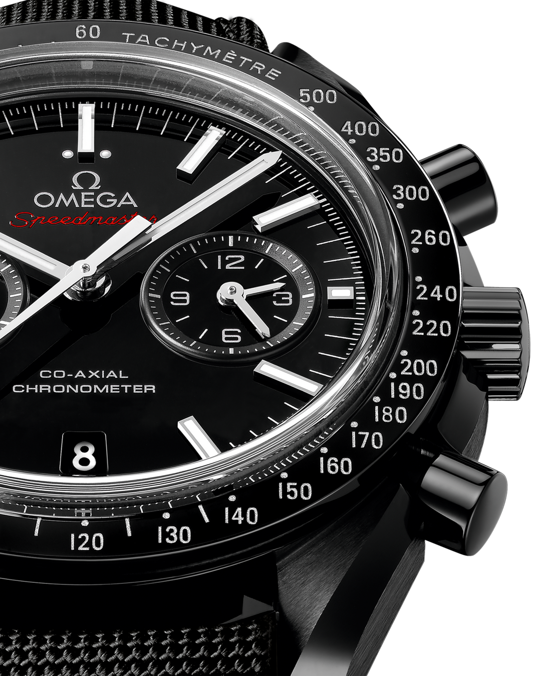 OMEGA Speedmaster Dark Side of the Moon Pitch Black 44.25 mm 311.92.44.51.01.007 dial