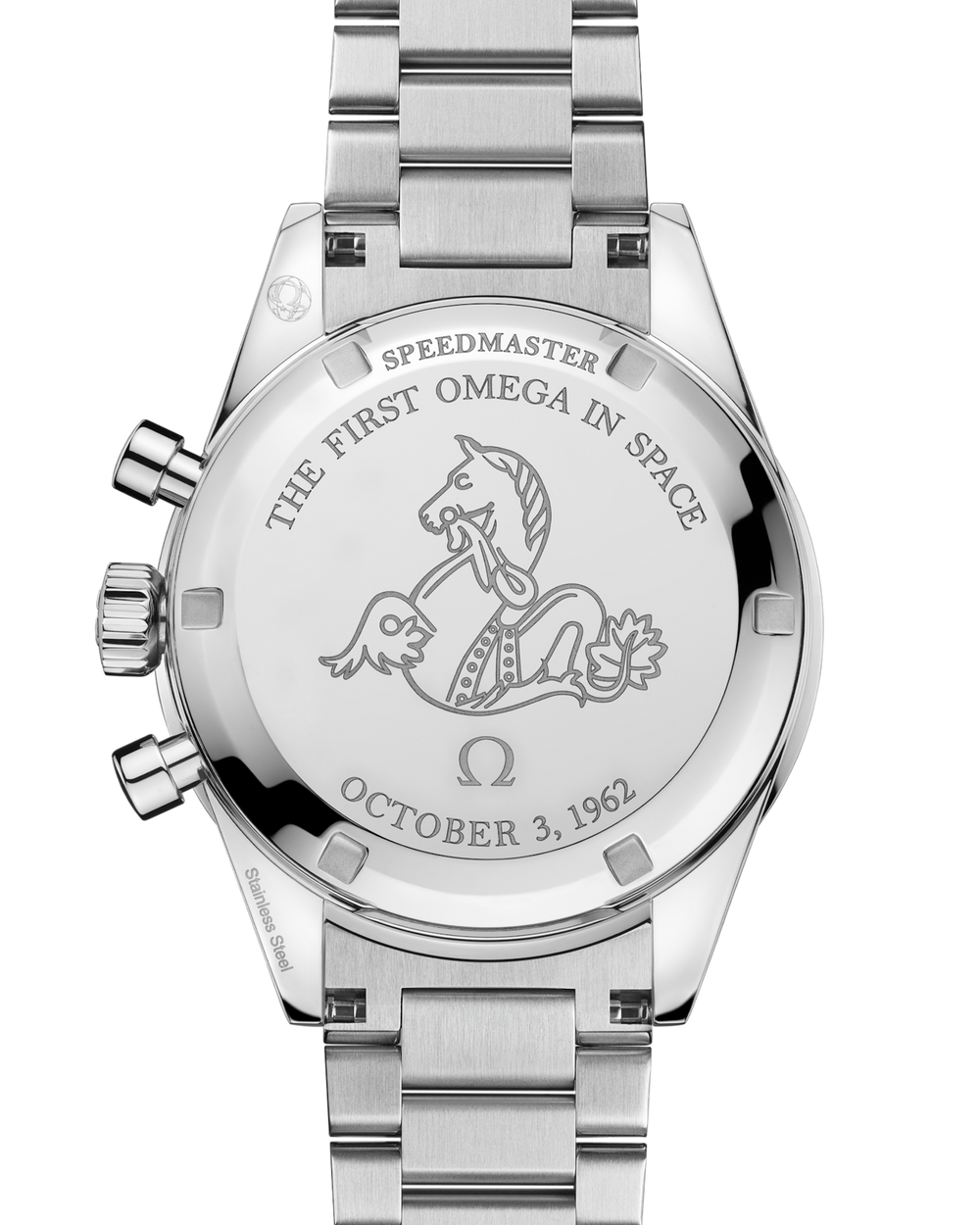 OMEGA Speedmaster First Omega in Space 39.7 mm  310.30.40.50.06.001 solid case back